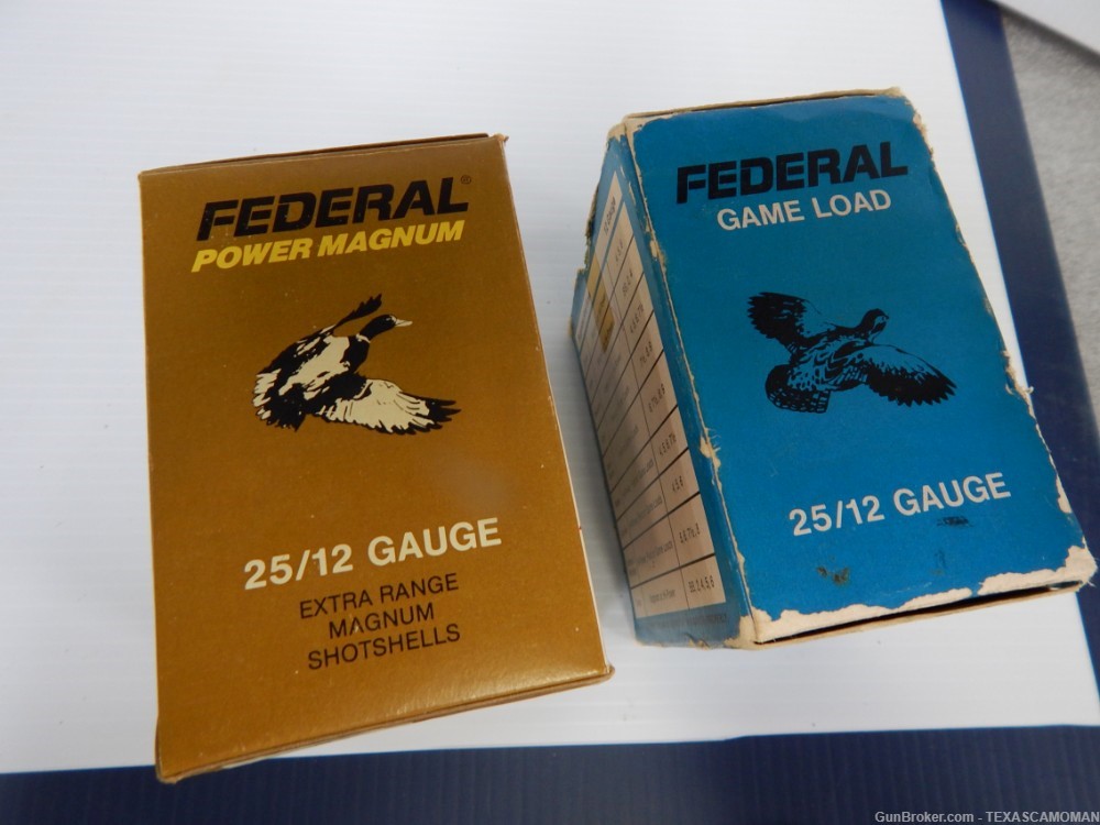 2 boxes Vintage Federal shotgun shells 12 ga. -img-3