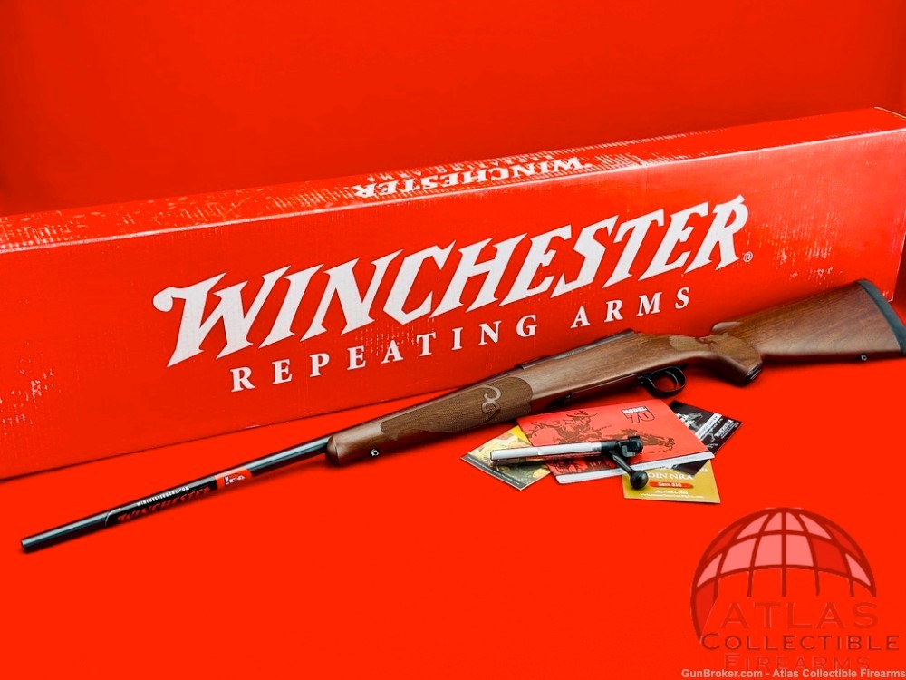 MINT Winchester Model 70 Featherweight 325 WSM 24" - Checkered Walnut - NOS-img-0