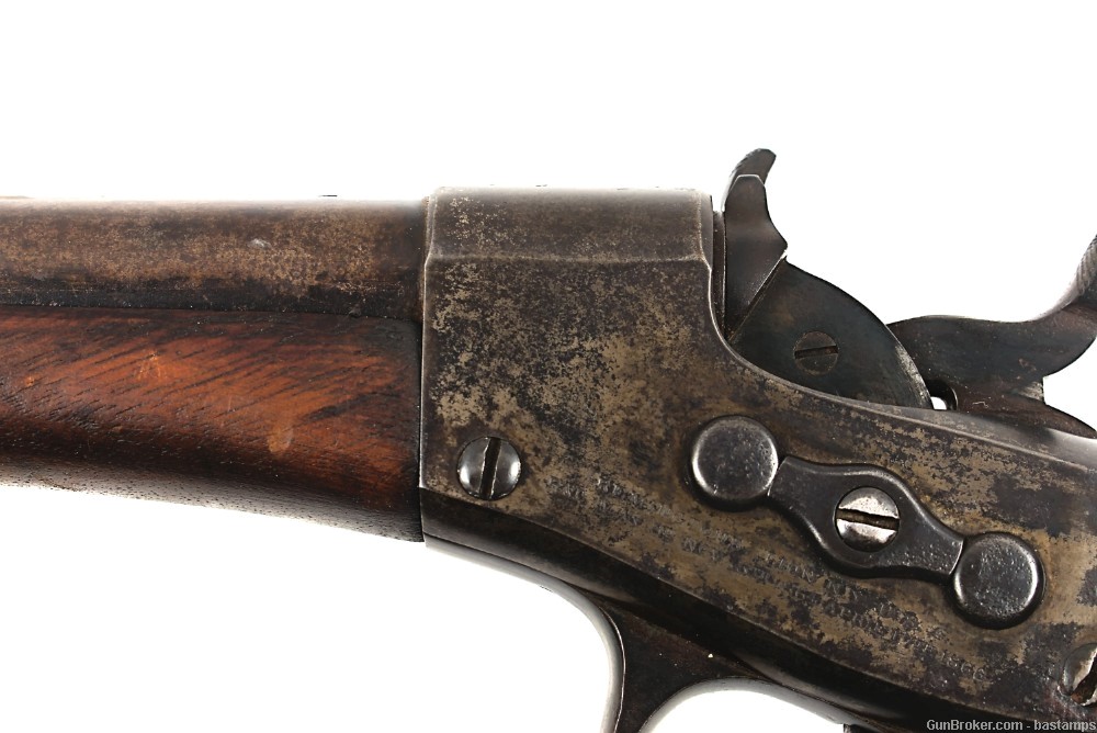 Remington Model 1867 Navy Rolling Block Pistol – SN: 3691 (Antique) -img-17