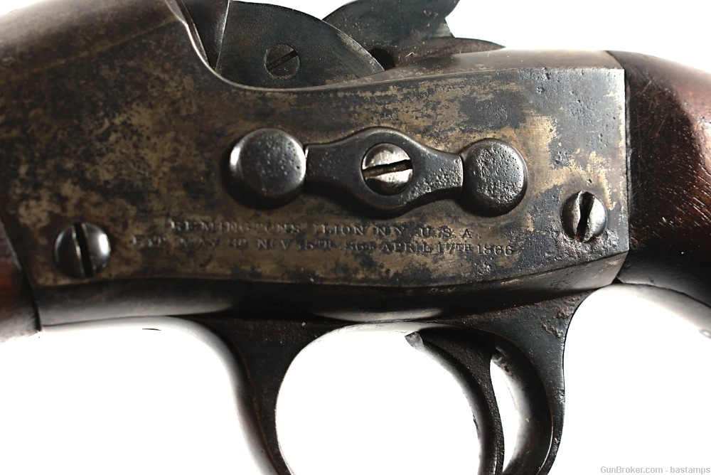 Remington Model 1867 Navy Rolling Block Pistol – SN: 3691 (Antique) -img-25