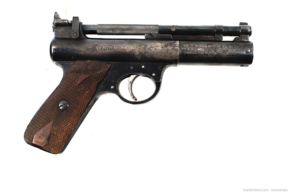 Early Post War Webley Senior Air Pistol –SN: S18951 -img-1