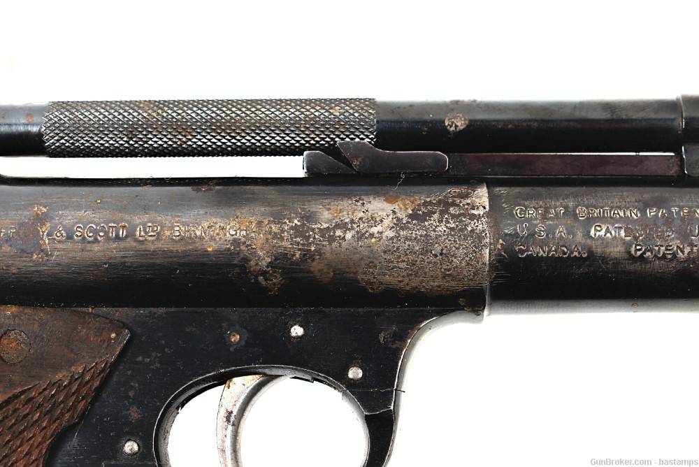 Early Post War Webley Senior Air Pistol –SN: S18951 -img-18