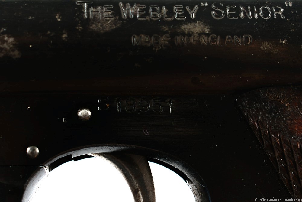 Early Post War Webley Senior Air Pistol –SN: S18951 -img-20