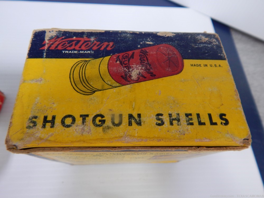 3 boxes vintage Winchester12 gauge shotgun shells-img-8