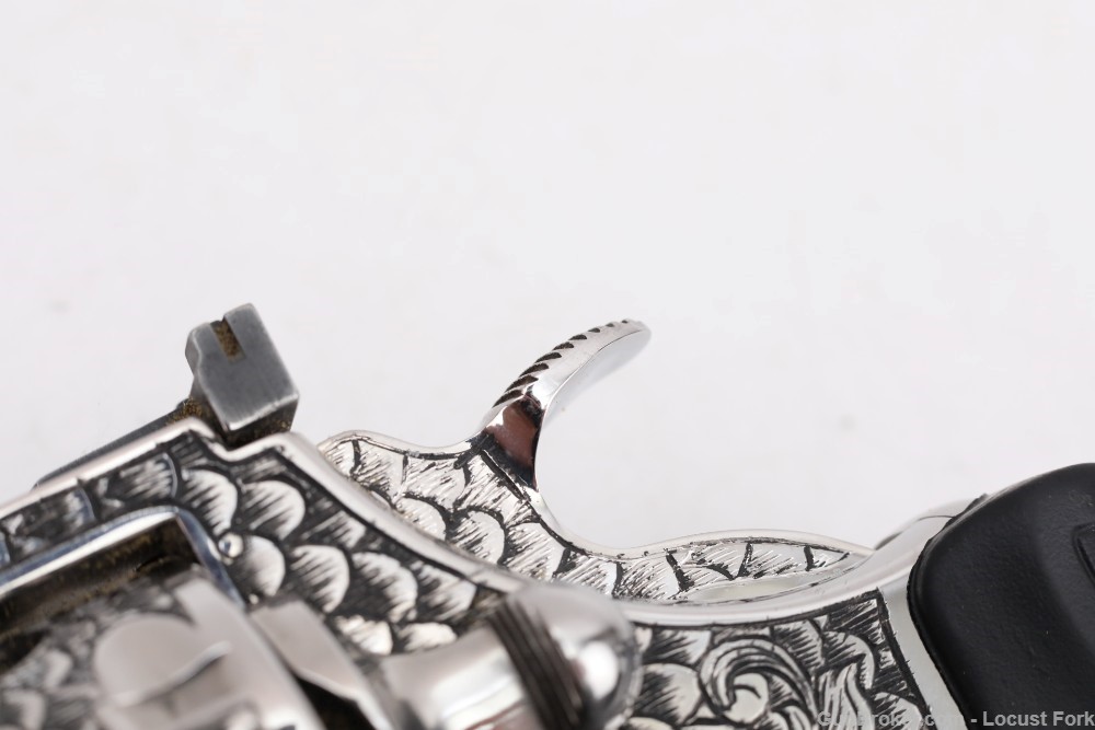 Colt King Cobra Target 357 Mag 4" FULLY ENGRAVED Stainless NO RESERVE!-img-8