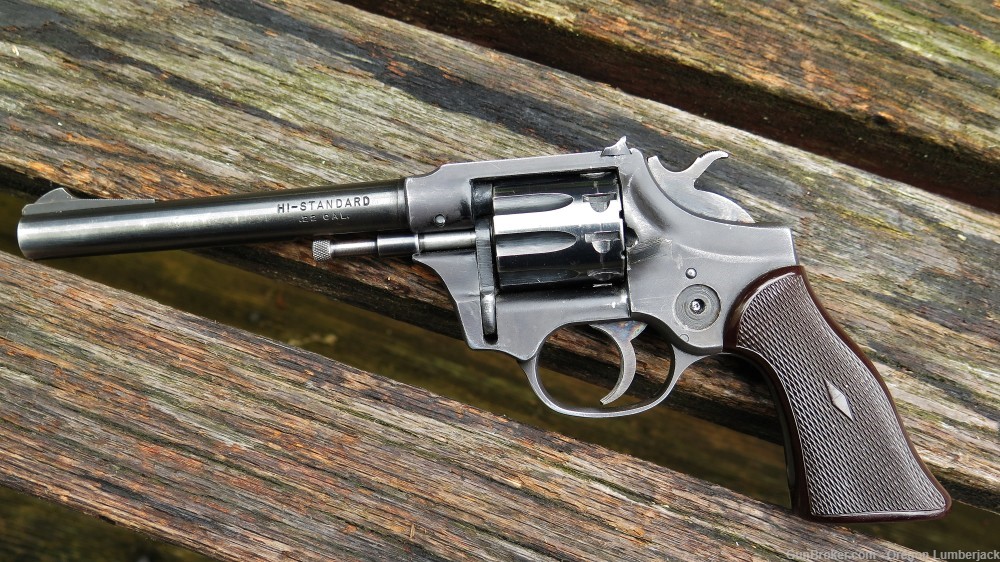 High Standard 22 LR Sentinel 9-Shot Revolver 2nd Year 1956 Original Nice!  -img-1