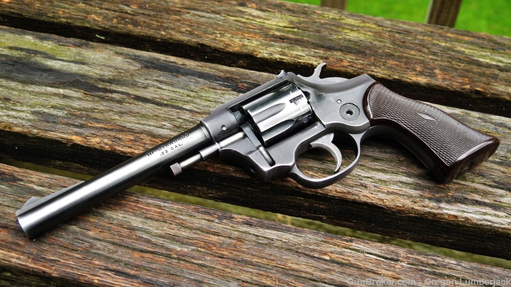 High Standard 22 LR Sentinel 9-Shot Revolver 2nd Year 1956 Original Nice!  -img-32