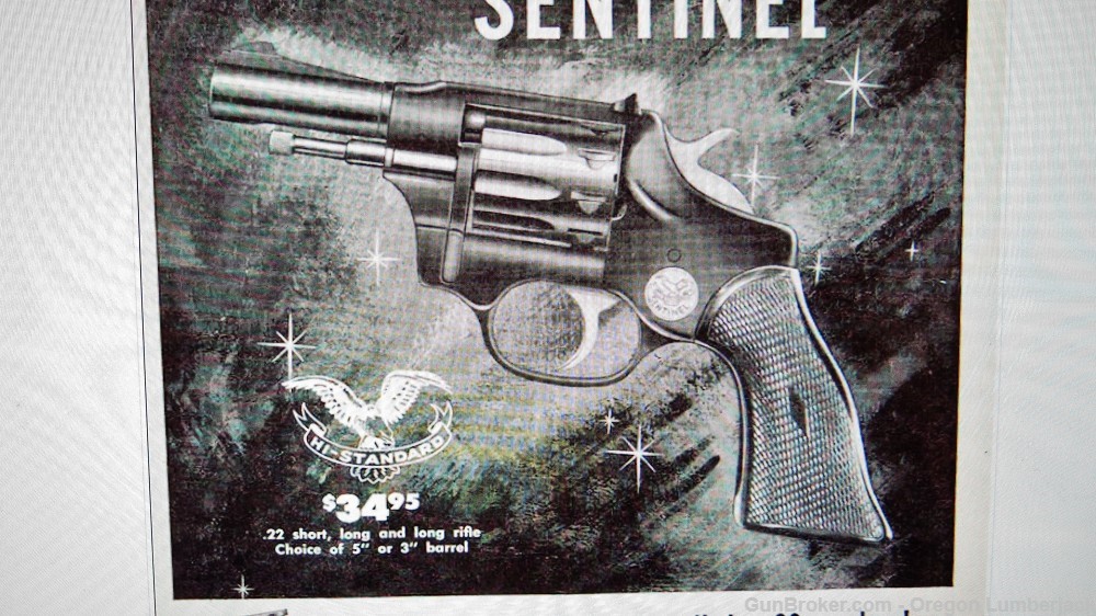 High Standard 22 LR Sentinel 9-Shot Revolver 2nd Year 1956 Original Nice!  -img-34