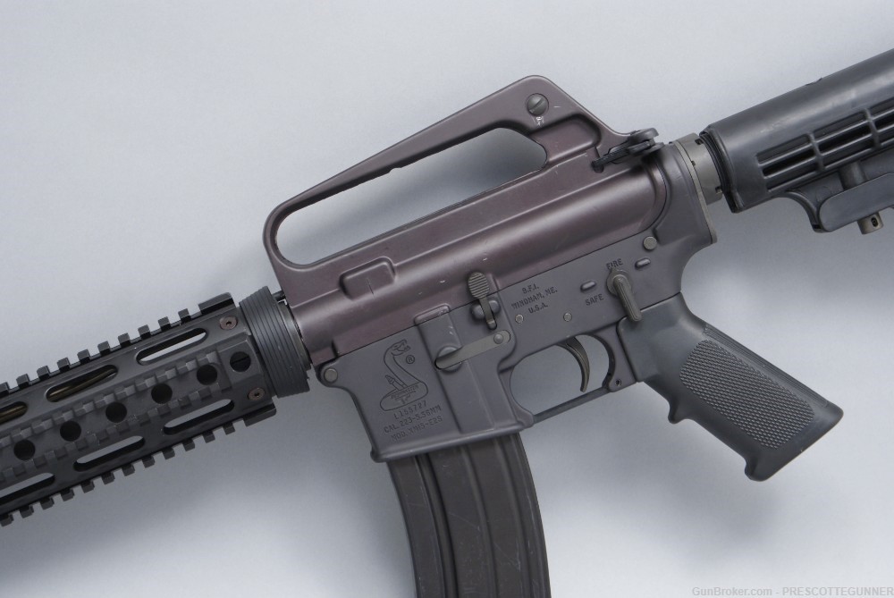 Bushmaster XM15-E2S 5.56mm AR-15 Retro Carry Handle 14.5" P/W Penny $.01 NR-img-8