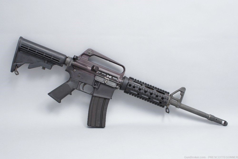 Bushmaster XM15-E2S 5.56mm AR-15 Retro Carry Handle 14.5" P/W Penny $.01 NR-img-2