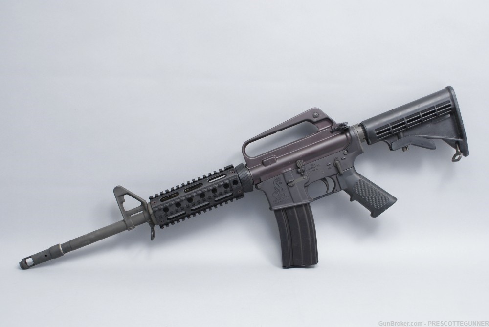 Bushmaster XM15-E2S 5.56mm AR-15 Retro Carry Handle 14.5" P/W Penny $.01 NR-img-6