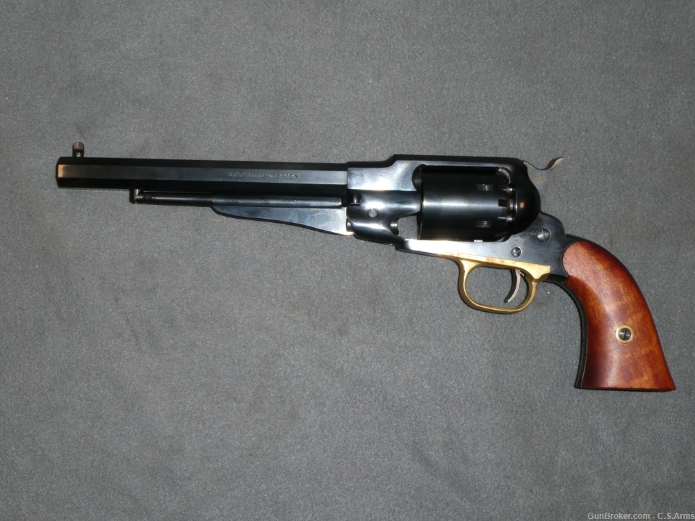 Pietta Remington Model 1858 New Model Army Percussion Revolver, .44 Cal.-img-2