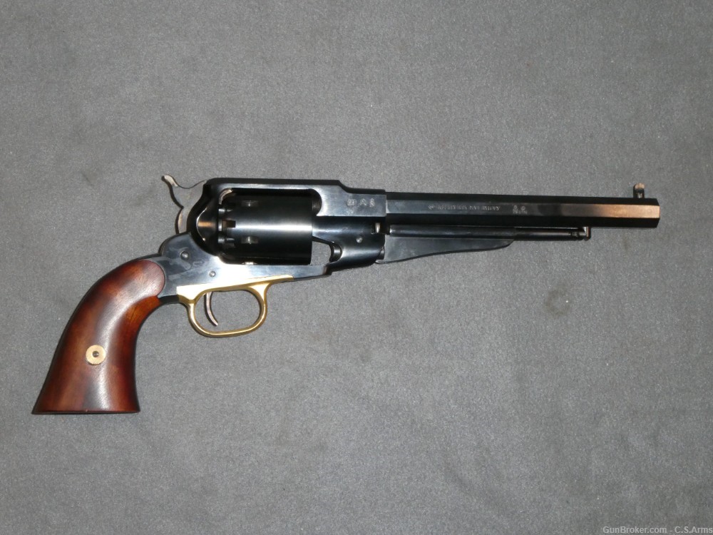 Pietta Remington Model 1858 New Model Army Percussion Revolver, .44 Cal.-img-1