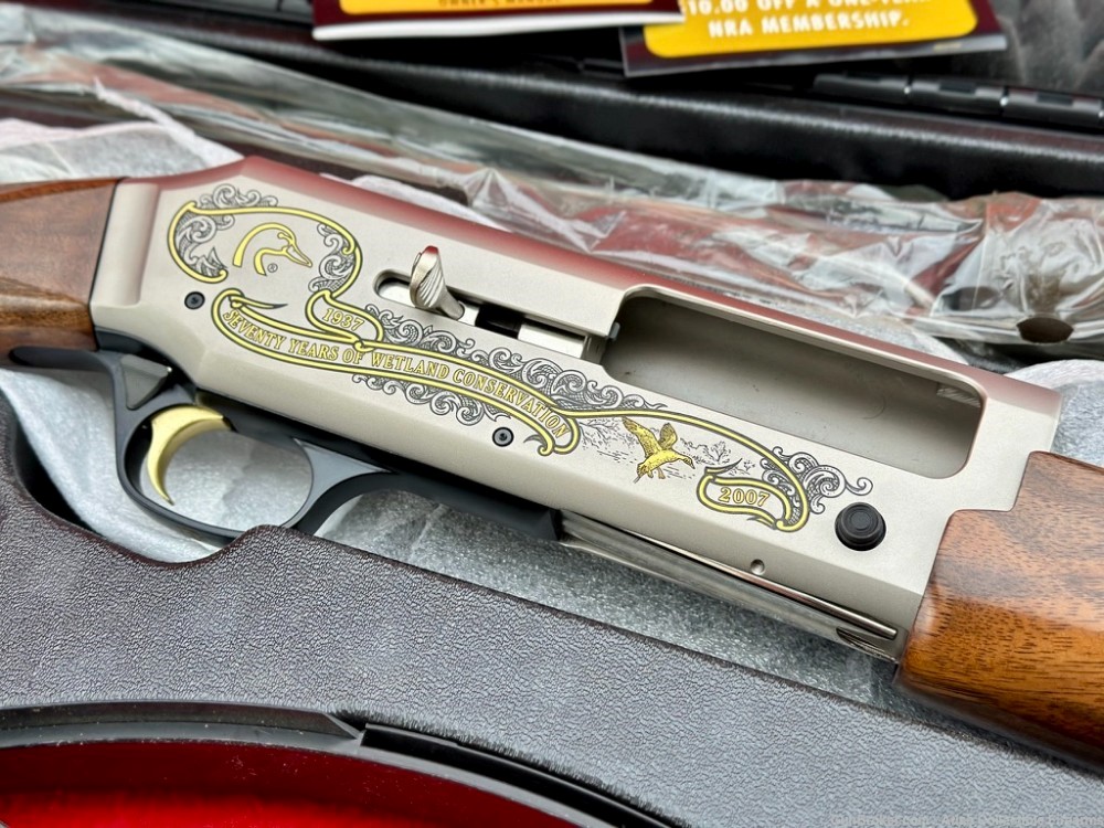Browning Silver Hunter "Ducks Unlimited 70th" 12GA - Factory Engraved - NIB-img-4