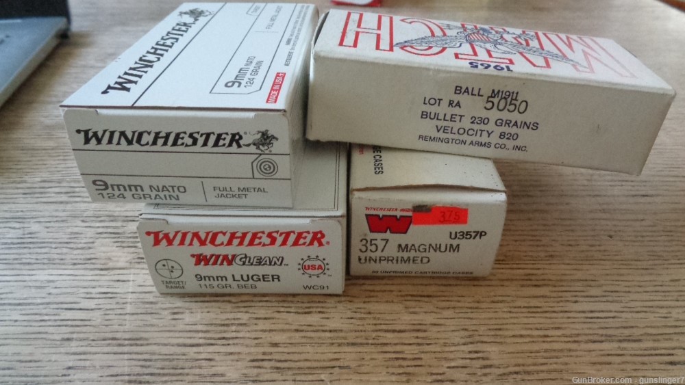 32-Empty Vintage Ammo Boxes-img-6
