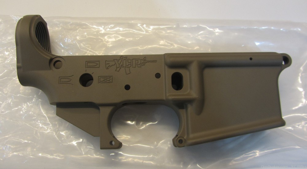 AR 15 Stripped Lower Receiver FDE-img-0
