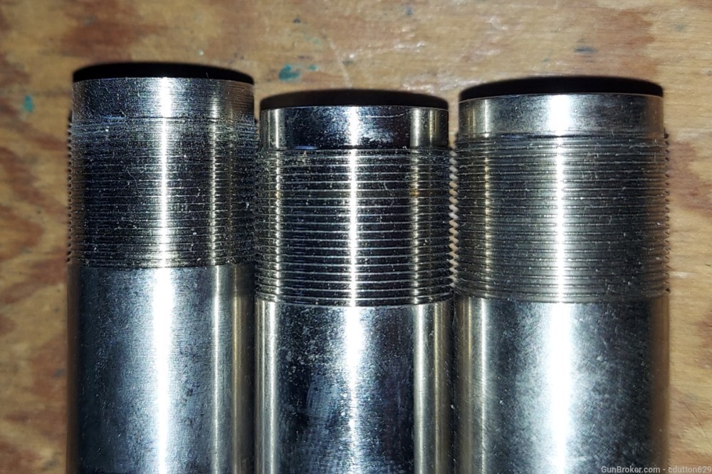 3 Charles Daly 12ga stainless steel chokes S I C IM -img-0