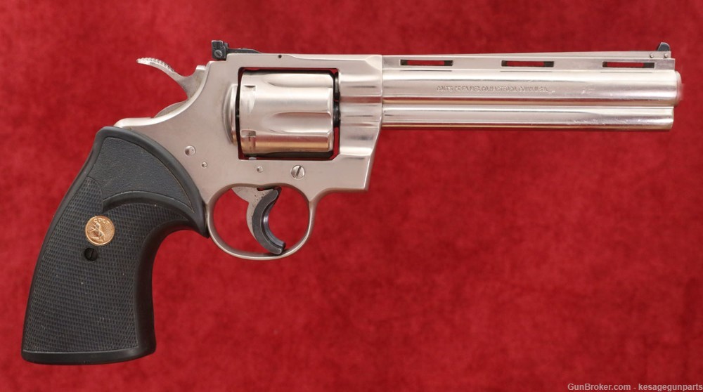 Colt Python Stainless 6 inch 1983 -img-2
