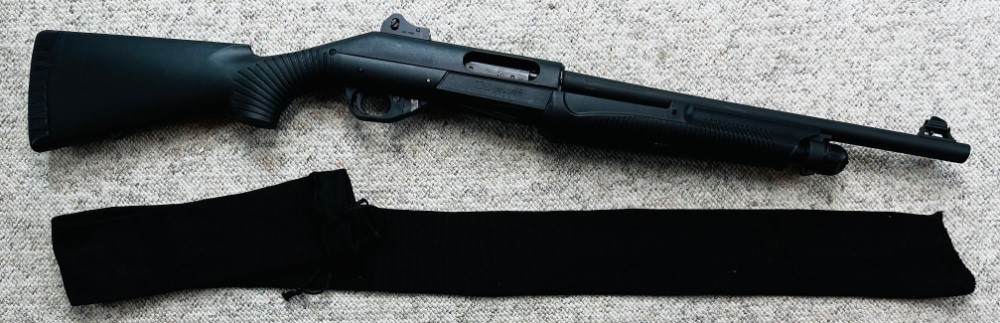 Benelli Nova 12GA Tactical Pump Action Shotgun w soft case-img-0