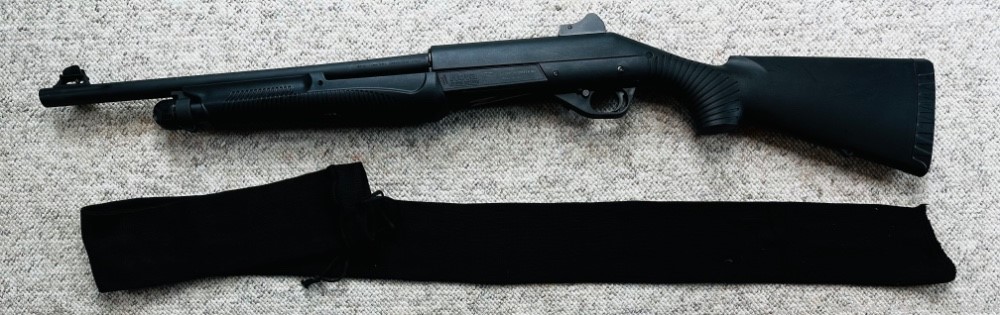Benelli Nova 12GA Tactical Pump Action Shotgun w soft case-img-1