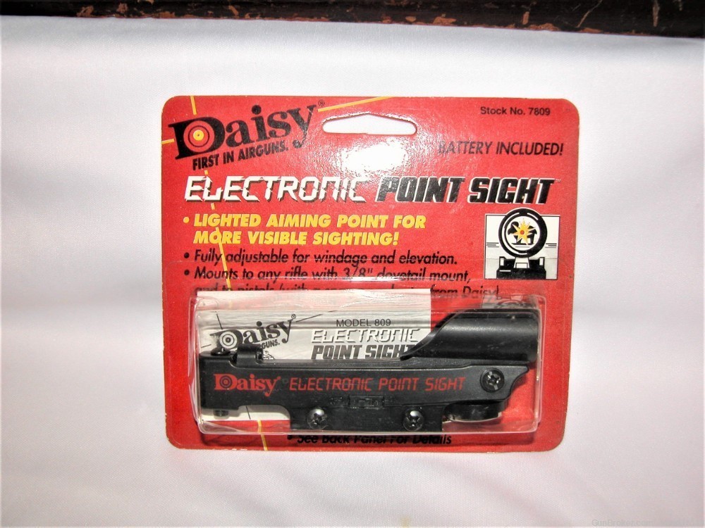 Vintage Daisy Electronic Point Air Rifle Sight NOS-img-0