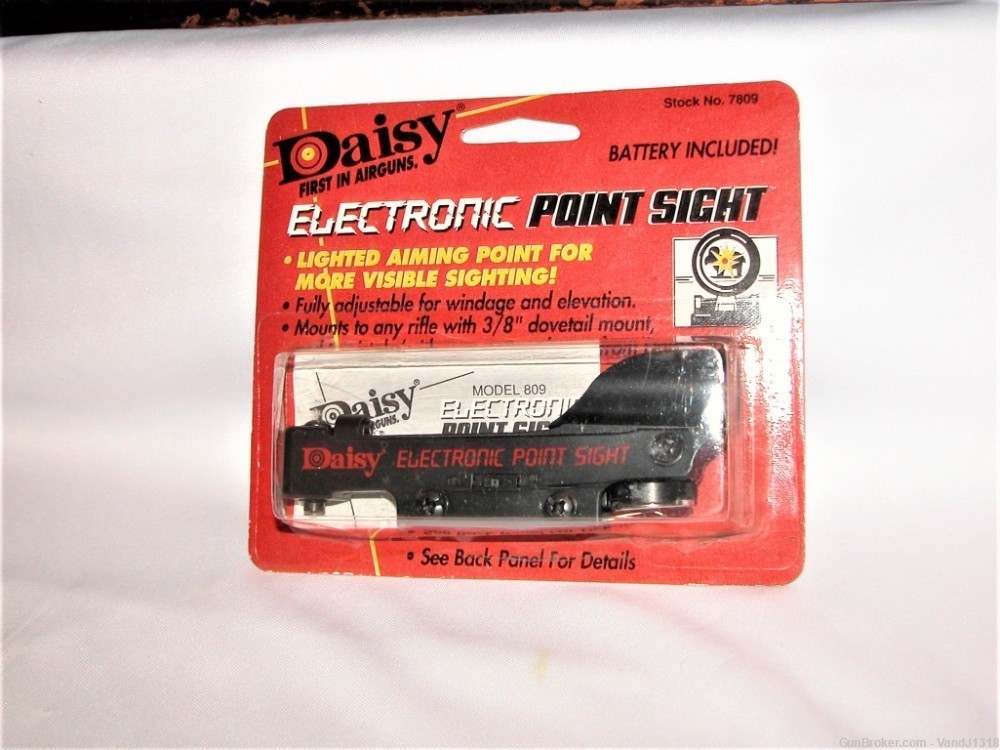 Vintage Daisy Electronic Point Air Rifle Sight NOS-img-1