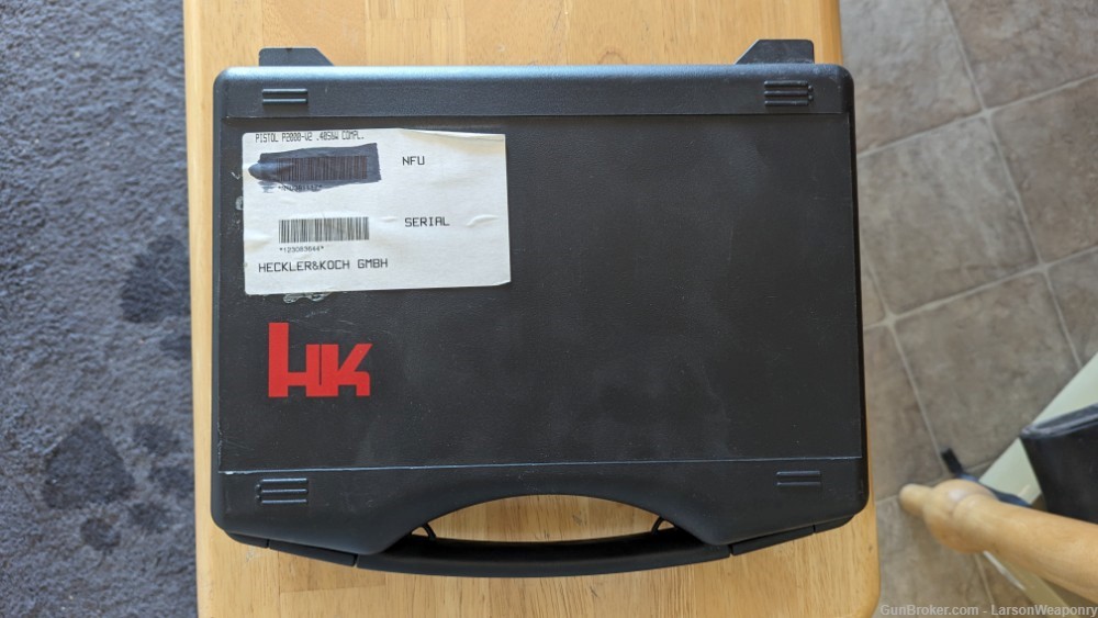 HK Factory P2000 case with Foam Heckler Koch P2000SK-img-0