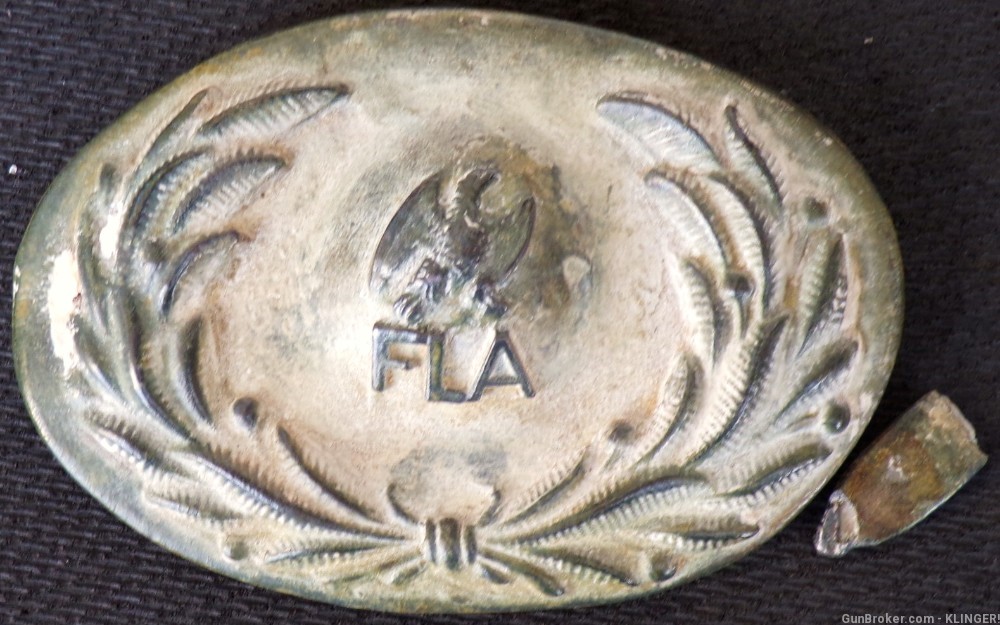 CIVIL WAR CONFEDERATE FLORIDA Belt Plate Buckle -img-11