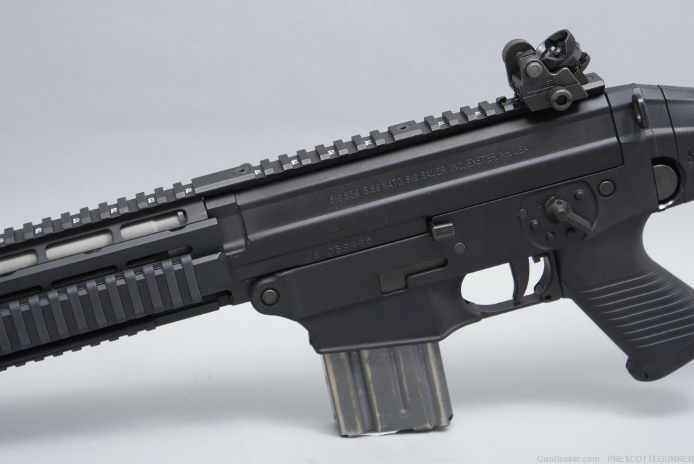 Sig Sauer SIG556 5.56mm Semi-Auto Rifle w/ Side Folding Stock Penny $.01 NR-img-9