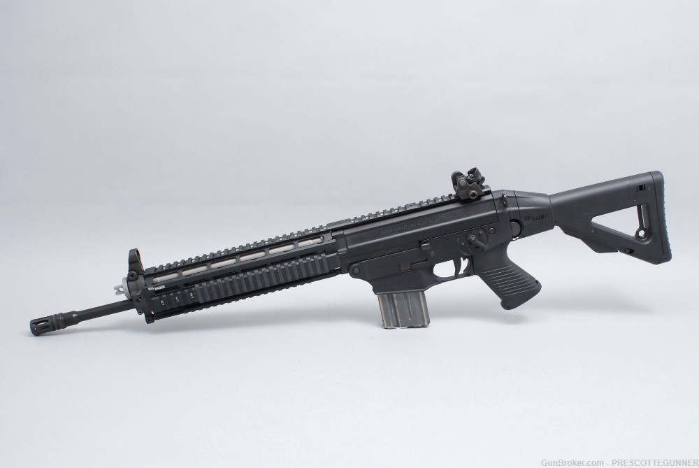 Sig Sauer SIG556 5.56mm Semi-Auto Rifle w/ Side Folding Stock Penny $.01 NR-img-7