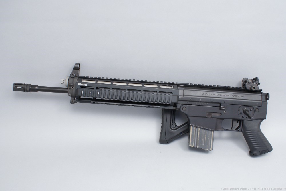 Sig Sauer SIG556 5.56mm Semi-Auto Rifle w/ Side Folding Stock Penny $.01 NR-img-12