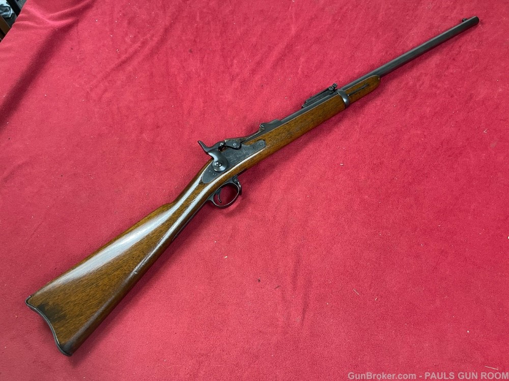 1873 Springfield Trapdoor Carbine 45-70 Antique NO RESERVE-img-0