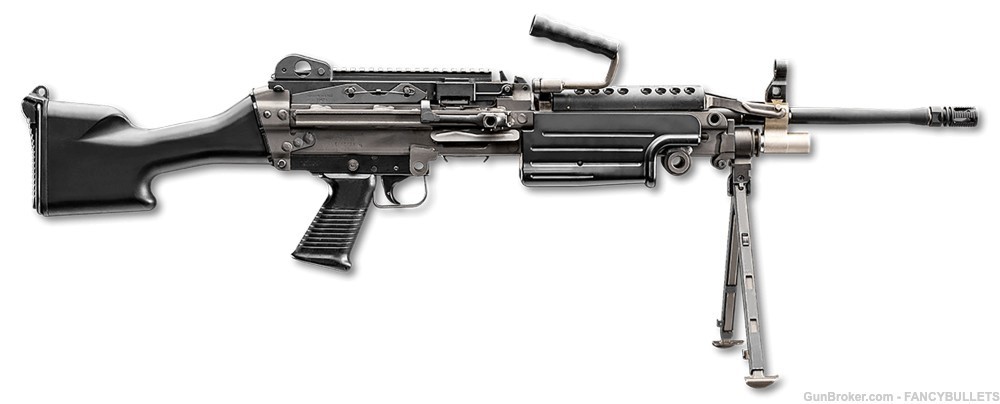 NIB, FN 46100169 M249S 5.56x45mm NATO 18.50", penny start-img-0