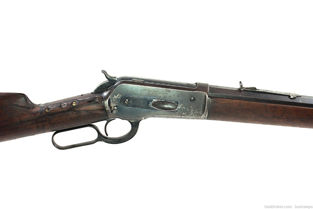 Winchester Model 1886 .45 Caliber Lever Action Rifle – SN: 17551 (Antique) -img-0