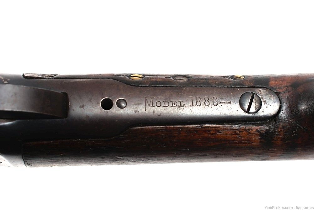 Winchester Model 1886 .45 Caliber Lever Action Rifle – SN: 17551 (Antique) -img-4