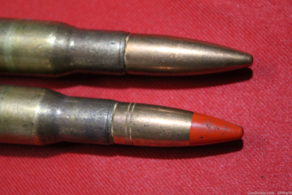 British 50 Caliber Rounds Lot Of 2 Unkown 50 BMG-img-2