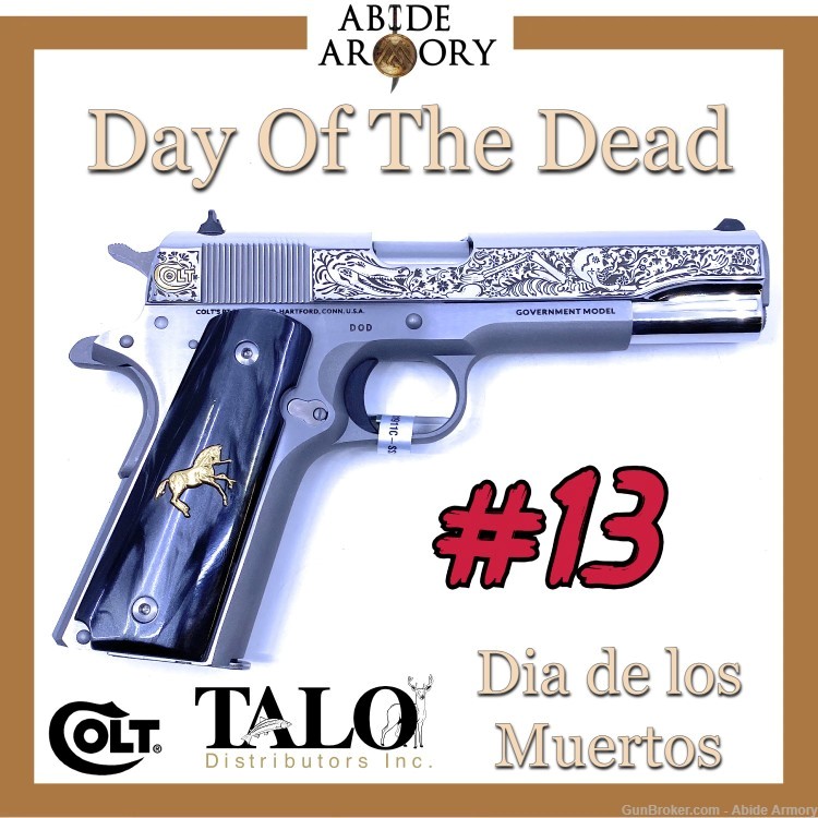 Colt 1911 DAY OF THE DEAD - DOD TALO 38 SUPER O1911C-SS38-DOD #13-img-0