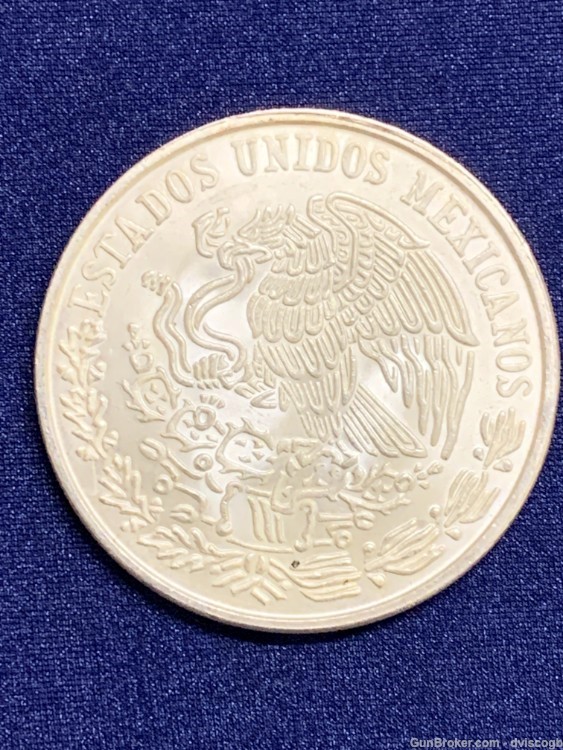 1978 Mexico Silver 100 Pesos - BU detail -img-1