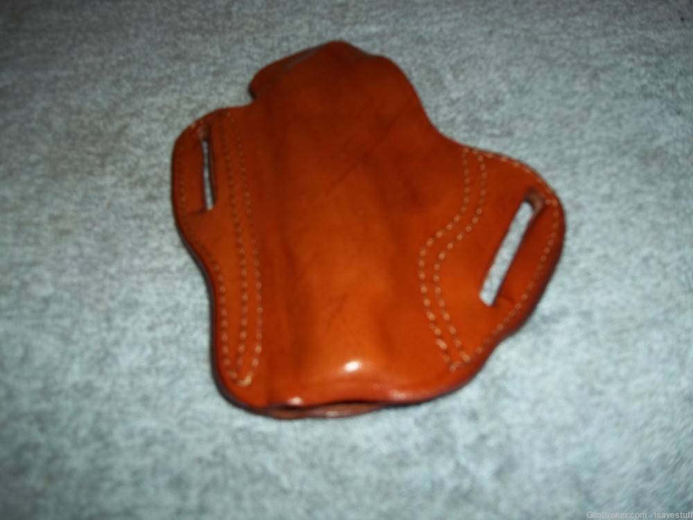 Walther PP  NOS Desantis Left Hand Speed Scabbard Leather Holster 22 32 380-img-6