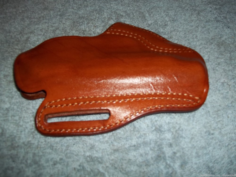 Walther PP  NOS Desantis Left Hand Speed Scabbard Leather Holster 22 32 380-img-5