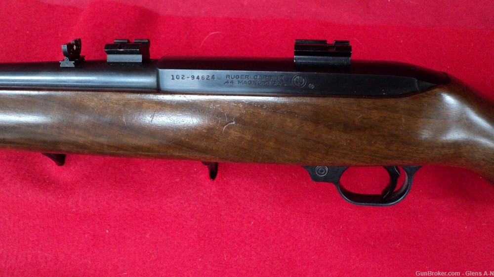 USED Ruger Carbine .44 Magnum Simi-auto Rifle .01 NR-img-8