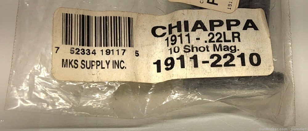 Chiappa Firearms 1911-2210 22lr 10rd Magazine-img-2