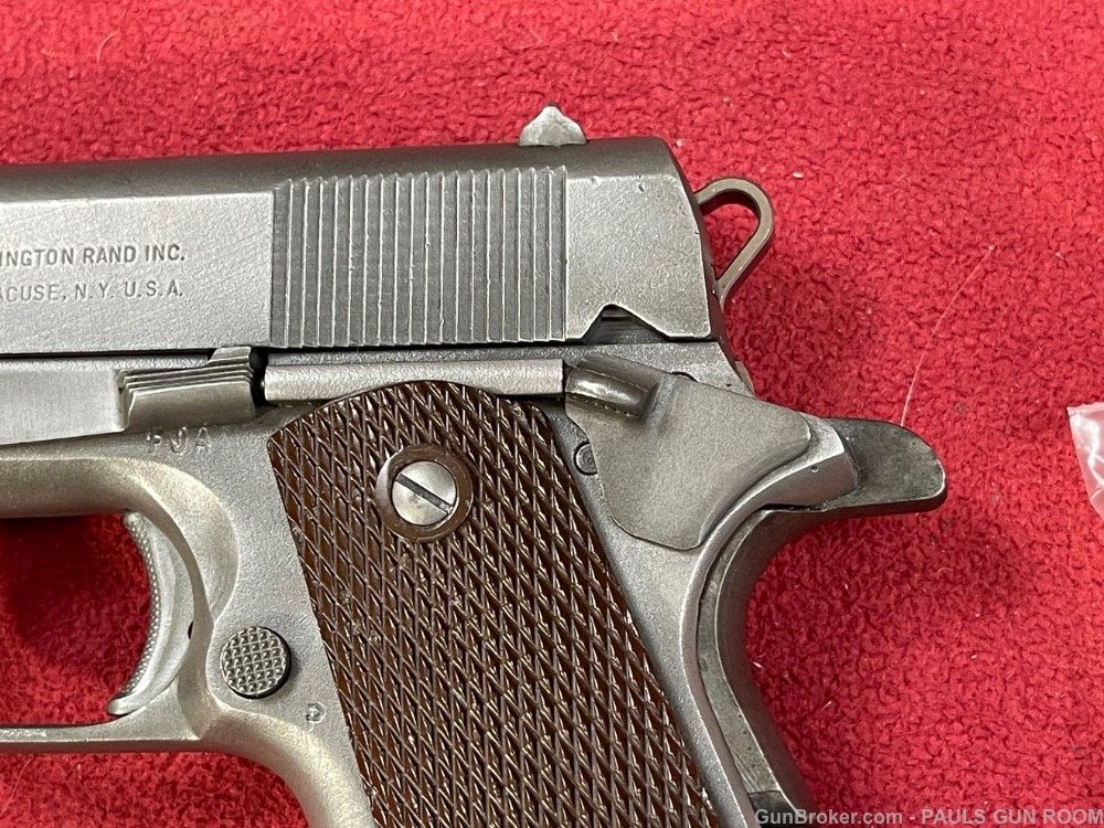 Remington Rand 1911A1 45 ACP NO RESERVE-img-4
