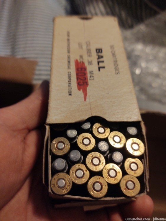 .38 cal Ball ammunition M41-img-1
