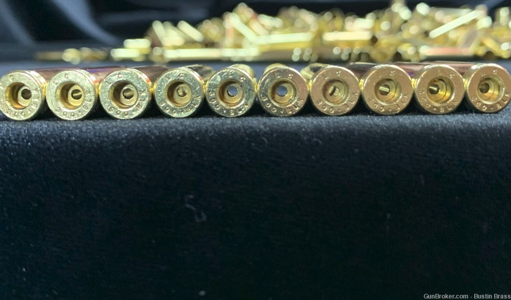 500 Pieces Genuine 300 Blackout (300AAC BLK) LC HS Processed Brass-img-2