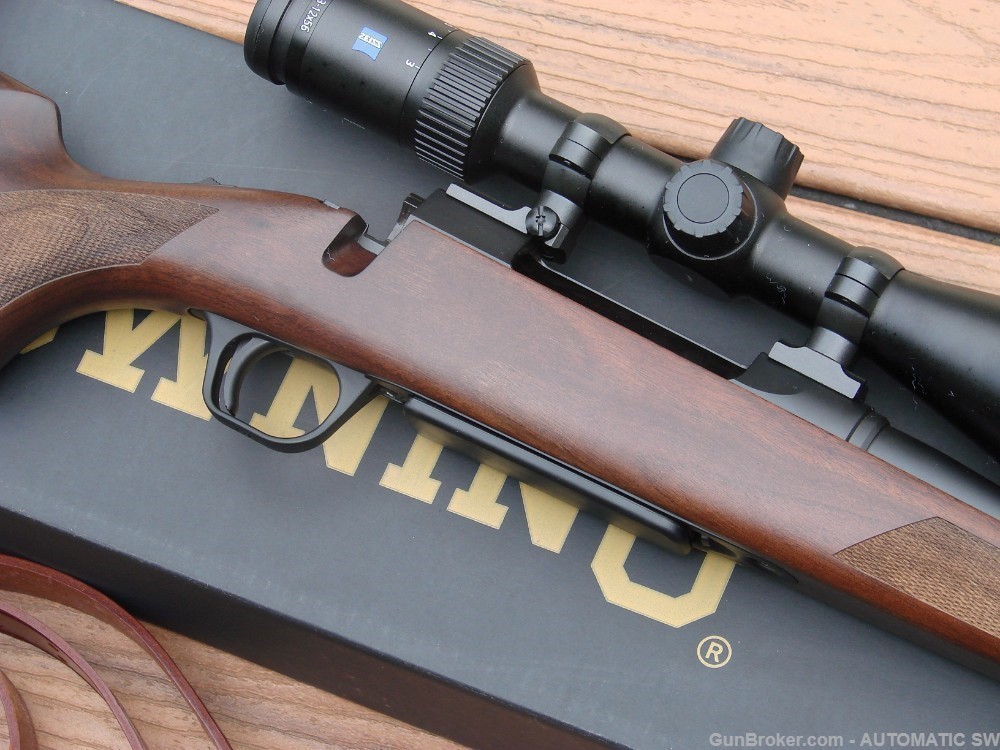Browning A-Bolt III Model AB3 Grade II Hunter 26" 7mm Rem Mag / Zeiss Scope-img-158