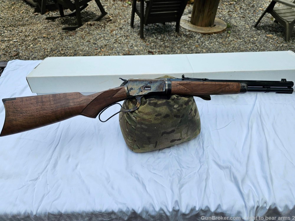 ANIB Winchester 1892  M92 Deluxe Takedown Trapper 16" Octogon barrel 44 mag-img-3