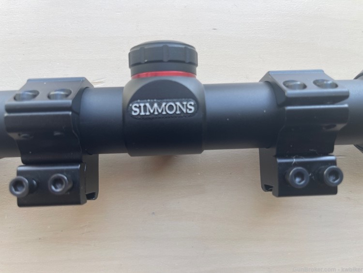 Simmons 8 Point 3-9X50 Riflescope with Rings & Lens Covers-img-0