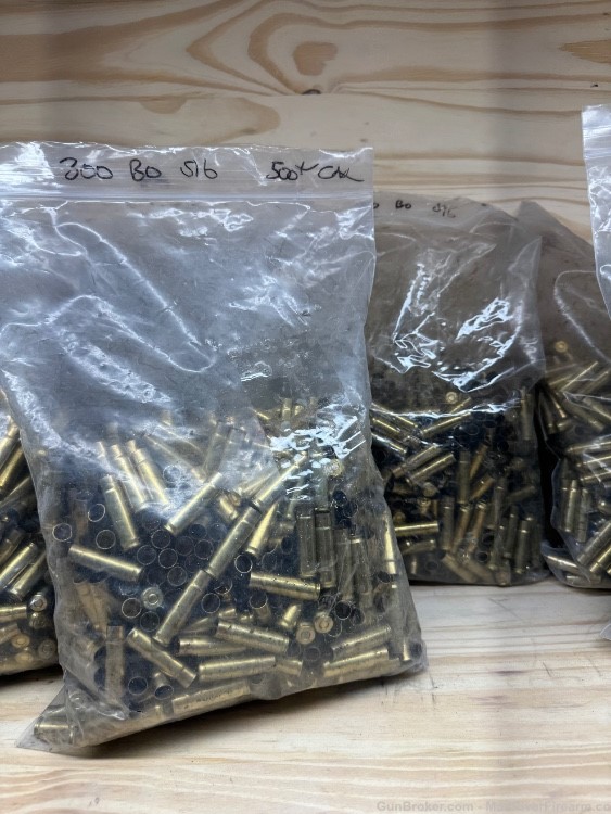 4,000 PCS -300 BLACKOUT- FACTORY PRIMED SIG SAUER BRASS, READY FOR LOADING!-img-4
