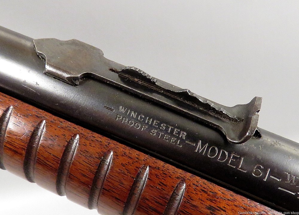 WINCHESTER Model 61 PUMP RIFLE 22 LR All Original 1937 BRITISH PROOFS C&R-img-53